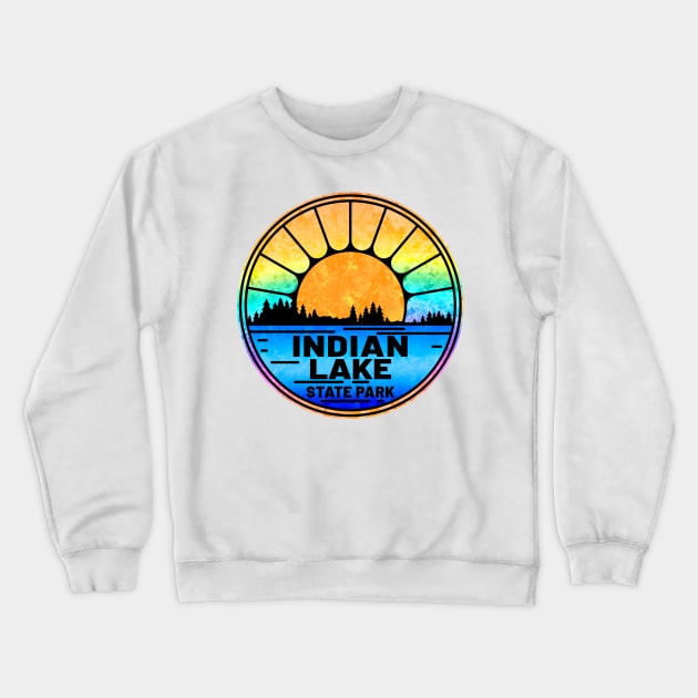 Indian Lake State Park Ohio OH Crewneck Sweatshirt by TravelTime